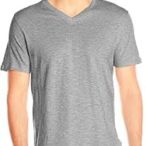 Two men’s v neck t shirts